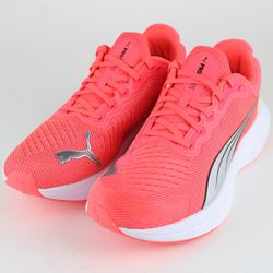 New PUMA Scend Pro Engineered Women's Running Shoes Coral/White Size 6