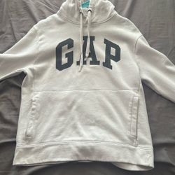 Gap Hoodie White Size Medium
