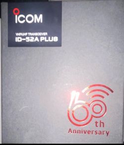 ICOM ID-52A PLUS 60th Anniversary Limited Edition VHF/UHF Multi-Function D-Star Handheld Transceiver