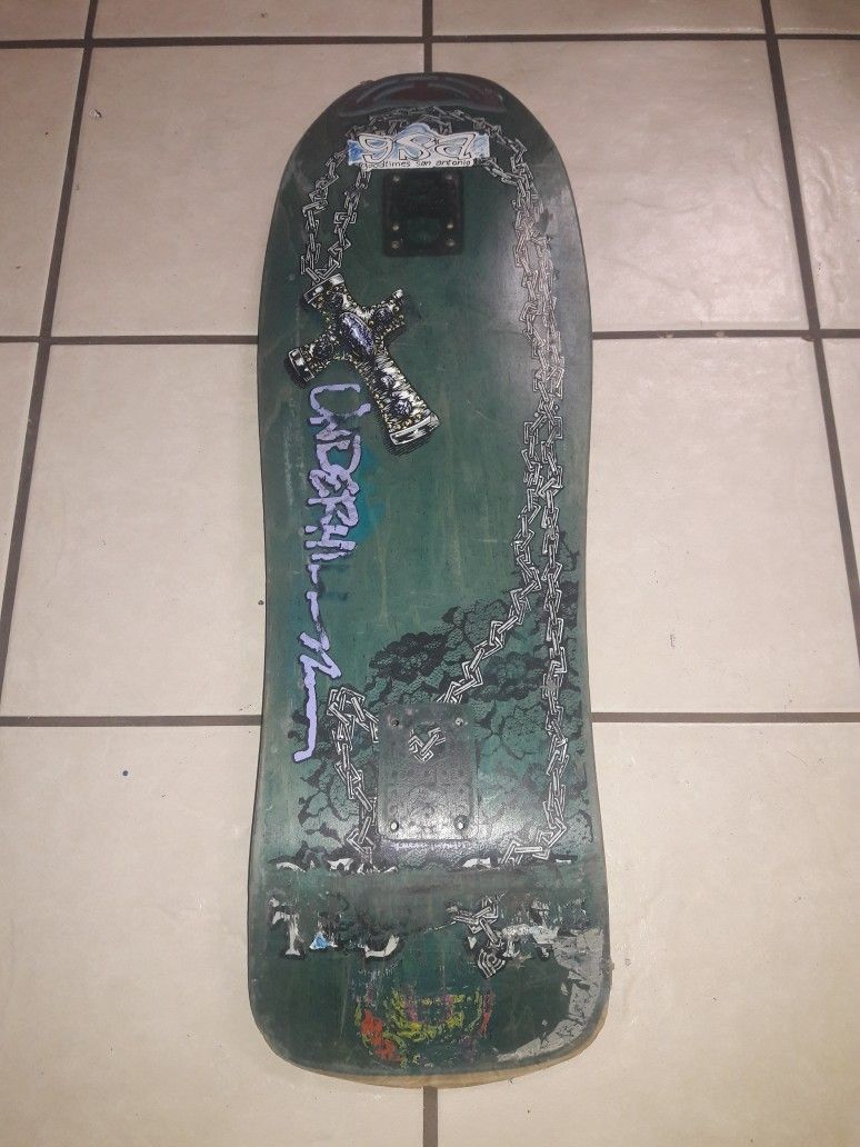 Vintage Ray Underhill Powell Peralta Skateboard Deck Skate Vert Street BMX Vans X Games Retro