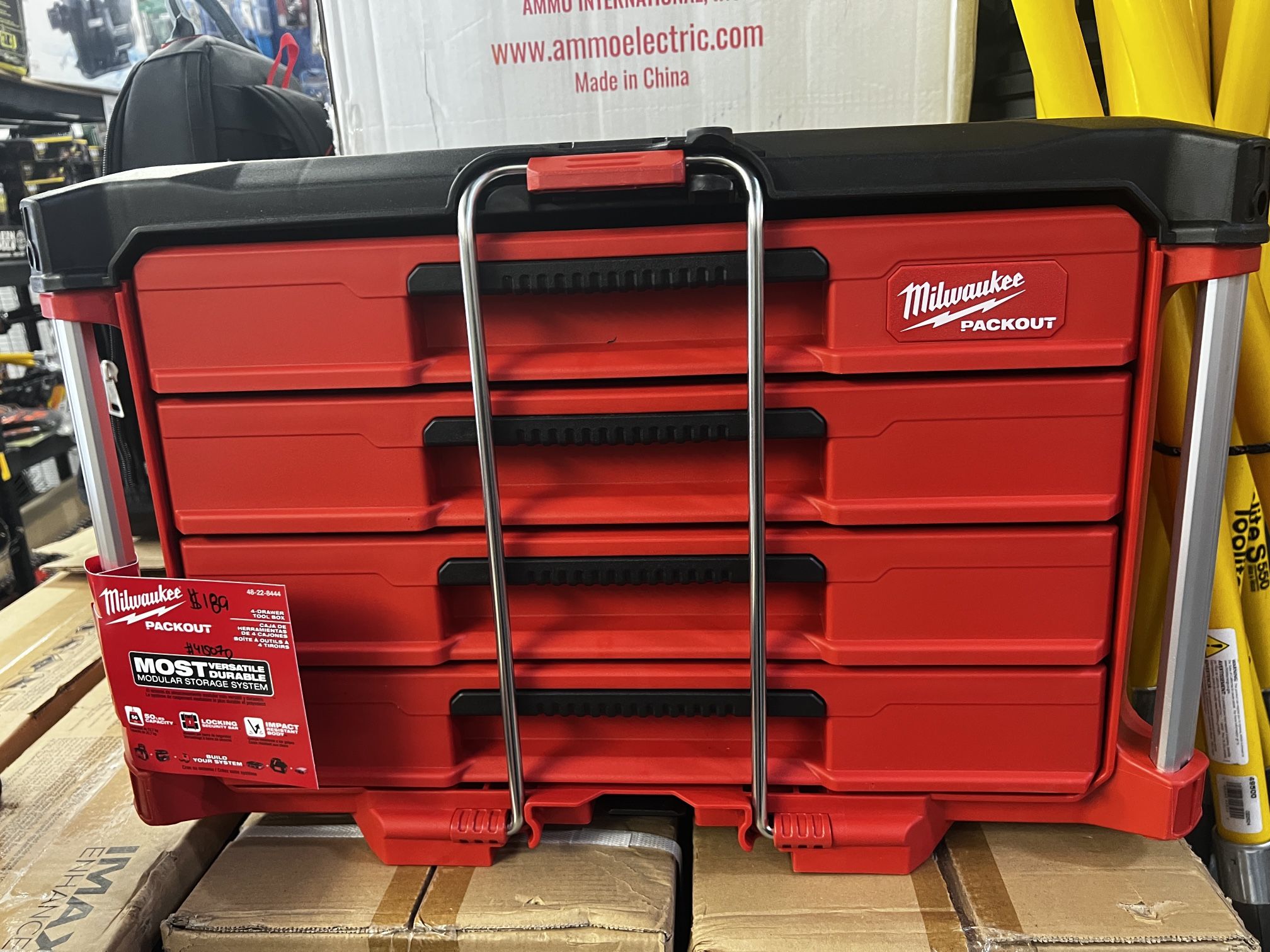 Milwaukee 4- Drawer Tool Box