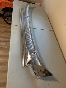 63-64 Impala Tripple Chrome Cowl Vent 