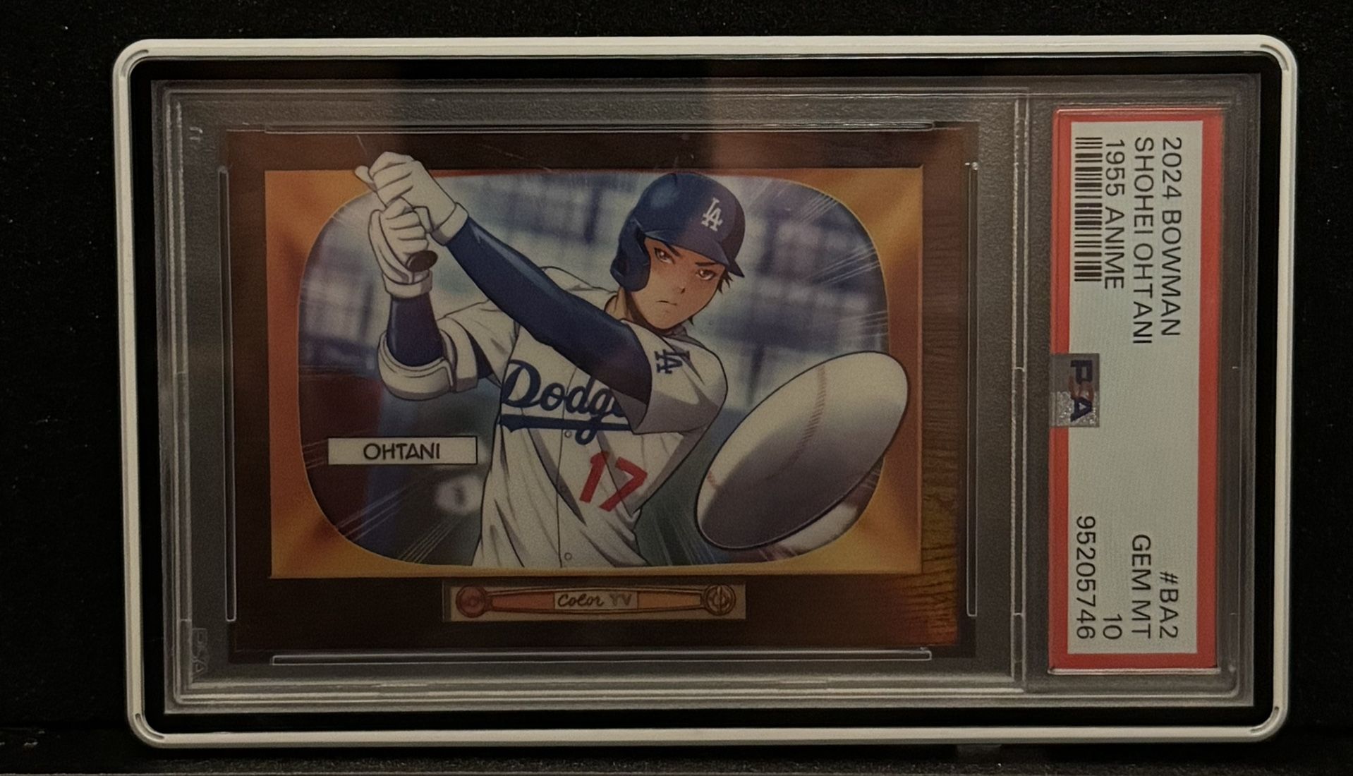 2024 Bowman 1955 Anime Shohei Ohtani PSA 10
