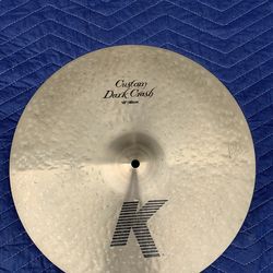 Zildjian K Custom Series 16” Dark Crash Drum Cymbals Retails for $379