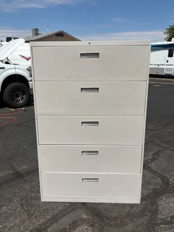 5 Drawer Metal File/ Tool Cabinet -$55