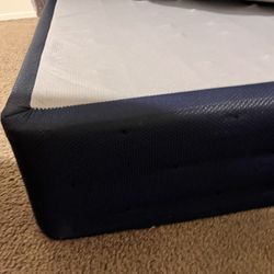 Platform Bed And 2 Mattresses 