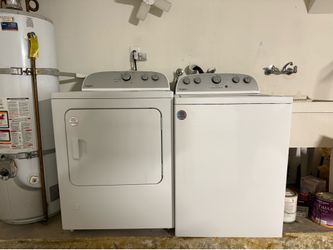 Whirlpool washer and dryer - works perfect