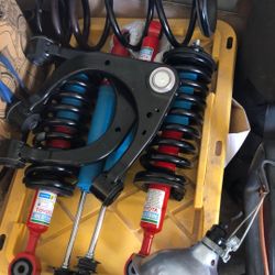 New 2026 TRD Tundra Bilstein Front Rear Coil Overs Shocks Spring And Upper Control Arms. Upgrade Your Base Model Tundra Suspension $350. 