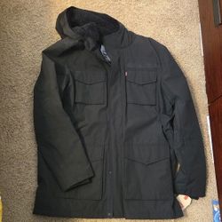 Levi's
Men's 4-Pocket Black (XL) Jacket with Fleece Lining