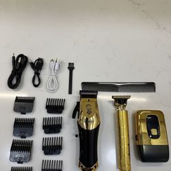Mens Cordless Hair Clippers Rechargeable Digital  Display (Brand New)