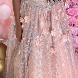Blush Flower Girl Dress
