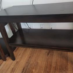 Sofa/entrance Table And End Table 