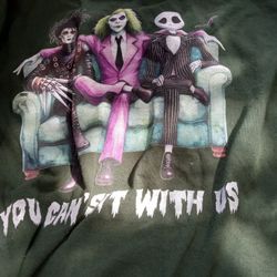 You Can't Sit With Us Shirt. XL. https://offerup.com/redirect/?o=R3JlZW4uTWludA==. $15.00 OBO. 