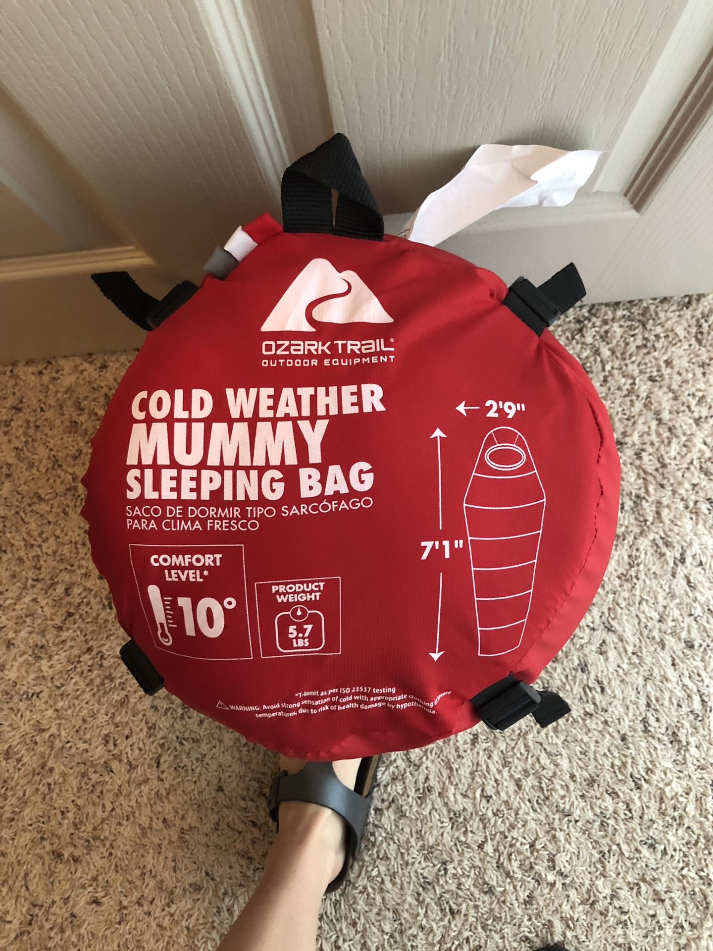 Cold Weather Mummy Sleeping Bag