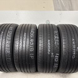 Set 4 Tires 235 40 18 Goodyear Eagle Sport High Tread
