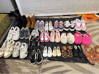 Little Girl Vans, Puma And New Balance Shoes/ Baby Shoes