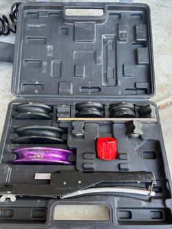 Manual pipe bender tools