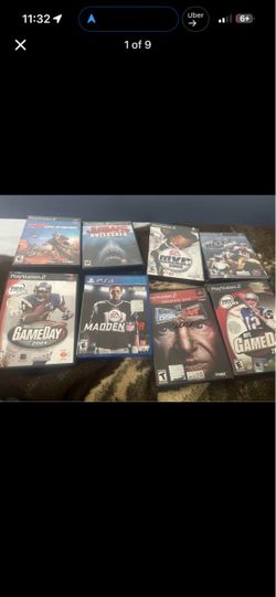 PS2 and PS4 Video Game Lot of 8