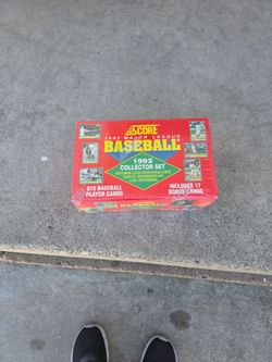 1992 Score Factory Baseball Card Set
