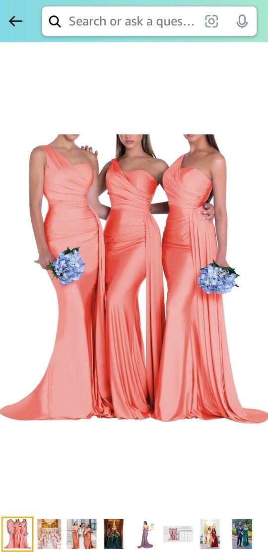 Formal Prom Or Bridesmaid Dress