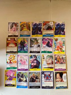 One Piece Trading Card Game Card Lot