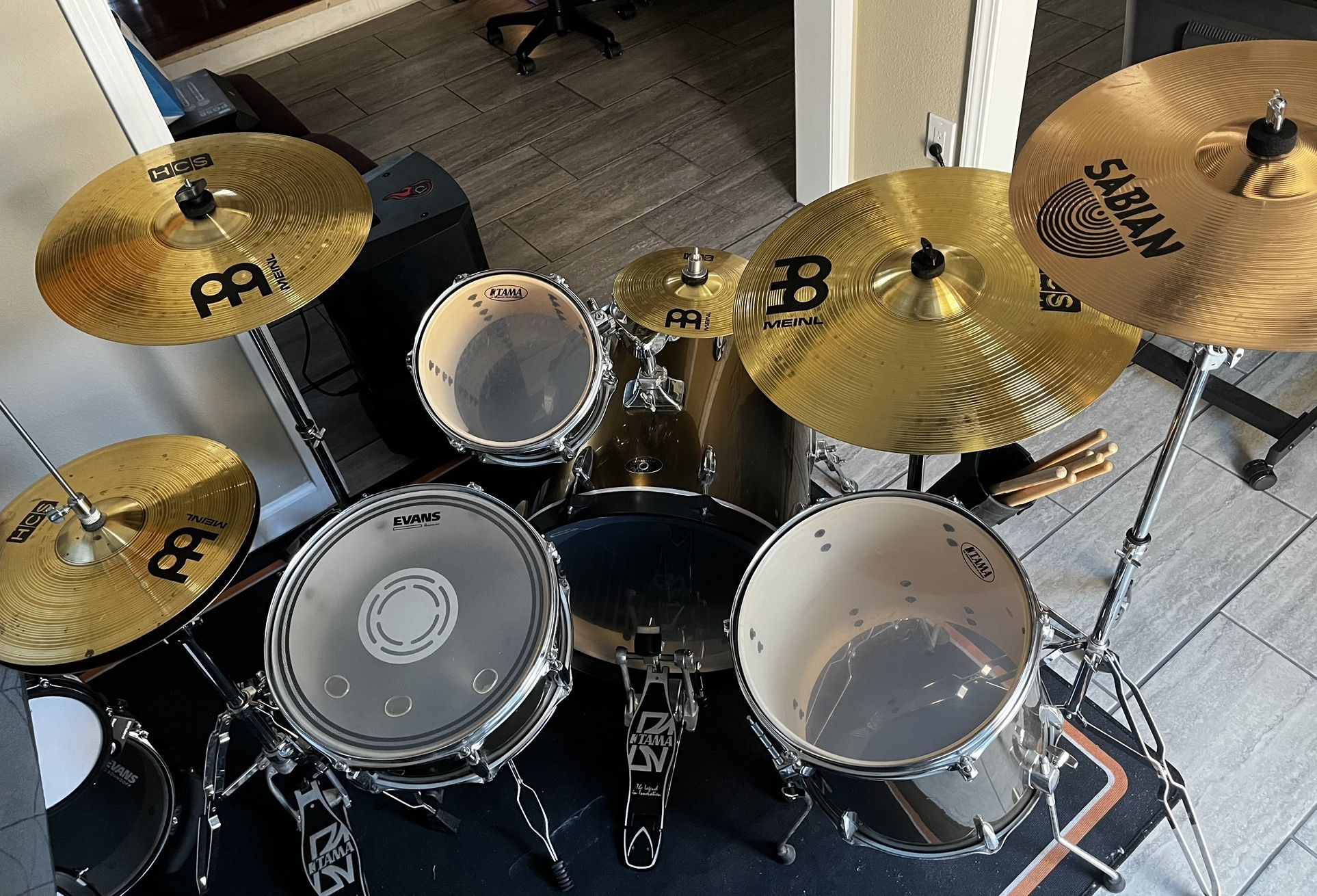 Tama Imperial star Drum Set