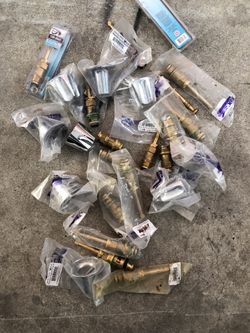 Shower valves and handles