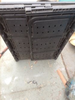 Foldable /Collapseable Sturdy Plastic ABS Box-(LOWERED PRICE FOR THE HOLIDAYS)