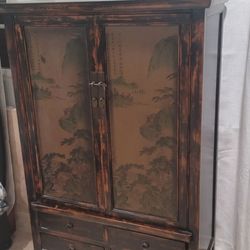 Antique Chinese Wedding Cabinet