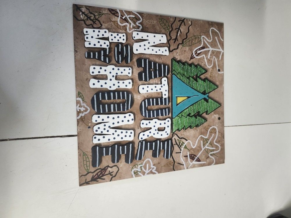 Handpainted Door Hanger