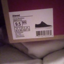 Vans Shoes Atwood (Canvas) Black/White