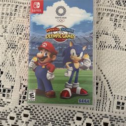 Mario And Sonic Olympic Games For Nintendo Switch