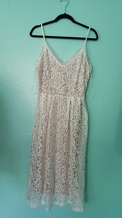 Easter Women's Ivory all lace dress size 8