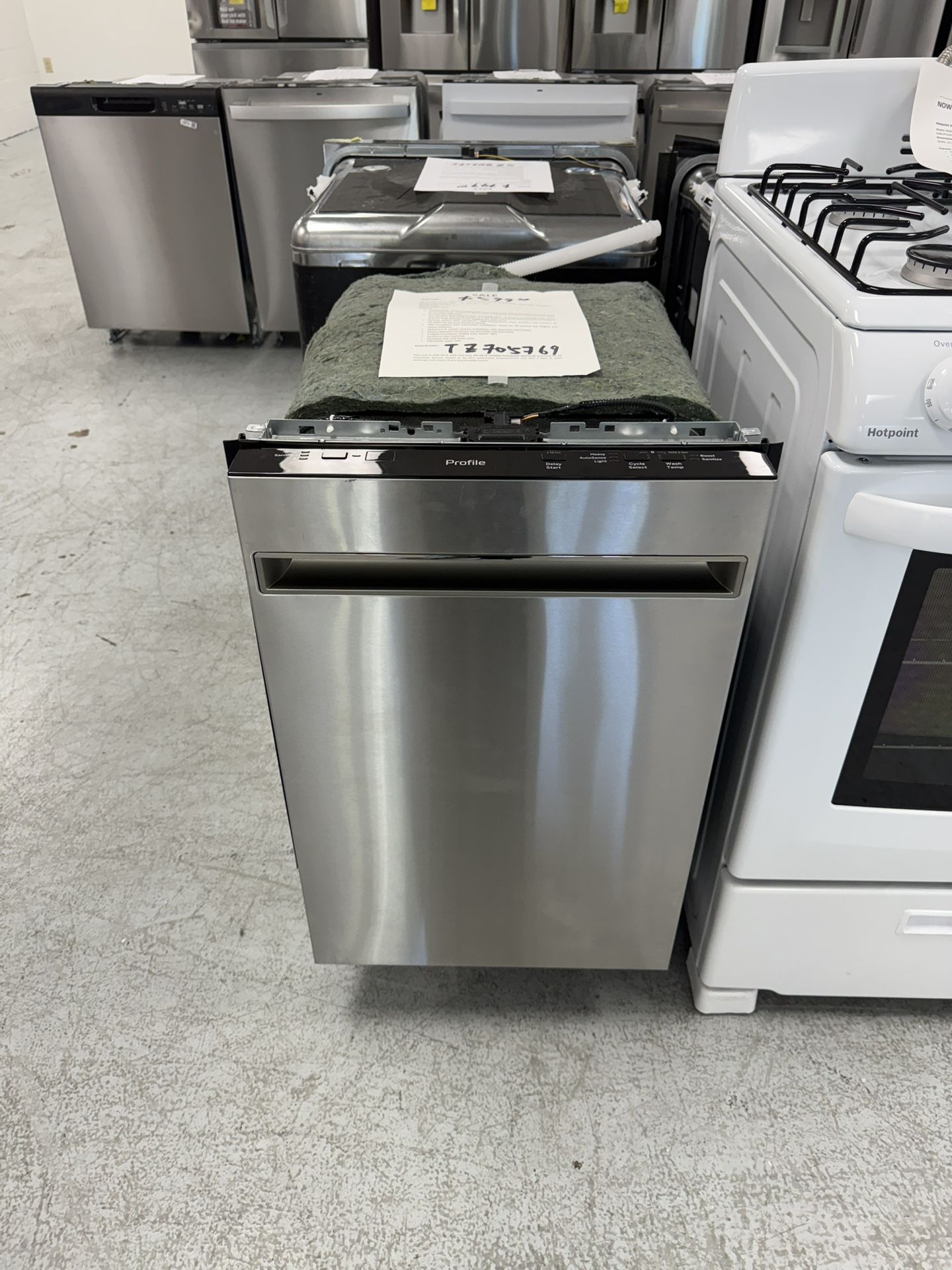 GE Profile 18 Inches Wide Top Control ADA dishwasher