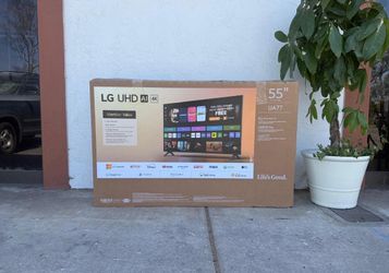 55” Lg smart 4k led Uhd tv