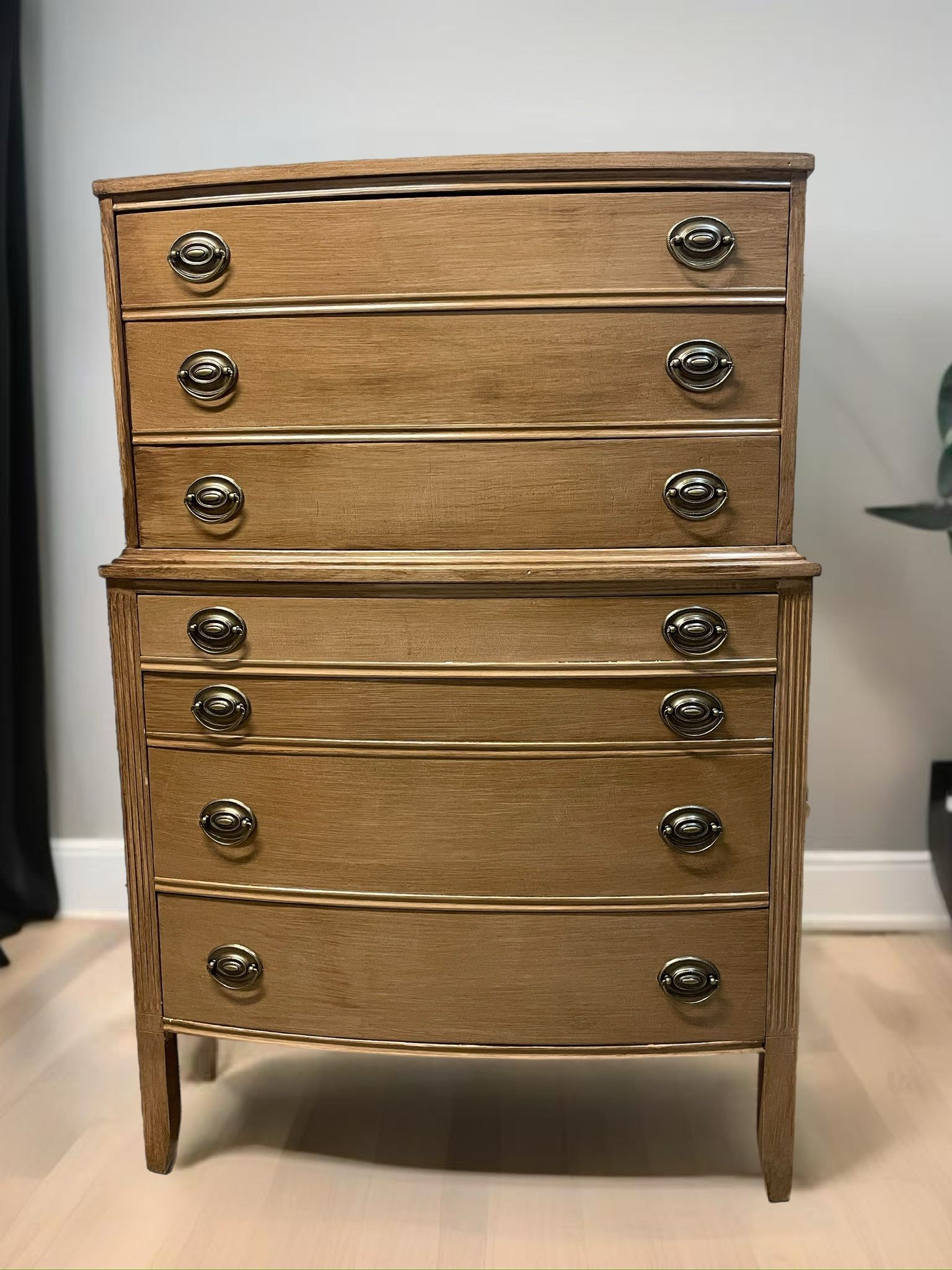 Tall Bureau Solid Wood