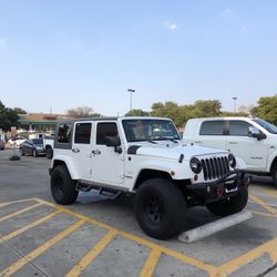 2010 Jeep Wrangler Unlimited Sahara. Clean and well maintained, 119,955 miles. 