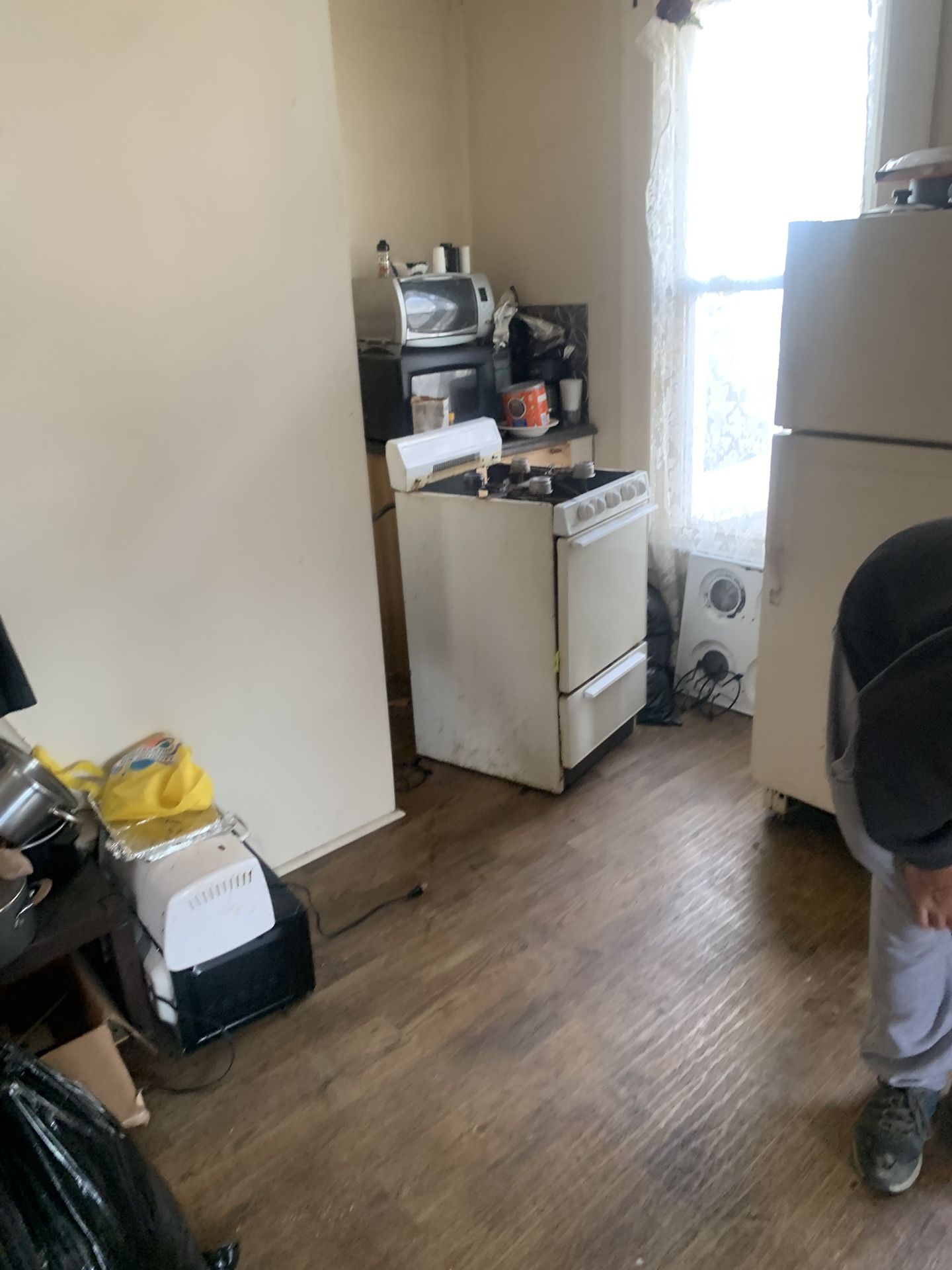 Refrigerator And Shelf Plus More