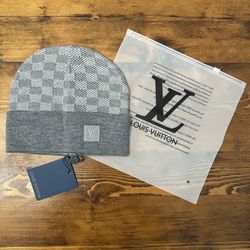Grey LV Beanie