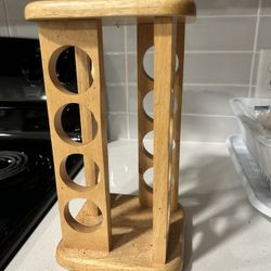 Wooden Seasoning Holder