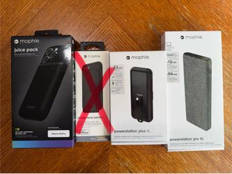 NEW! Mophie accessories (PRICES VARY)