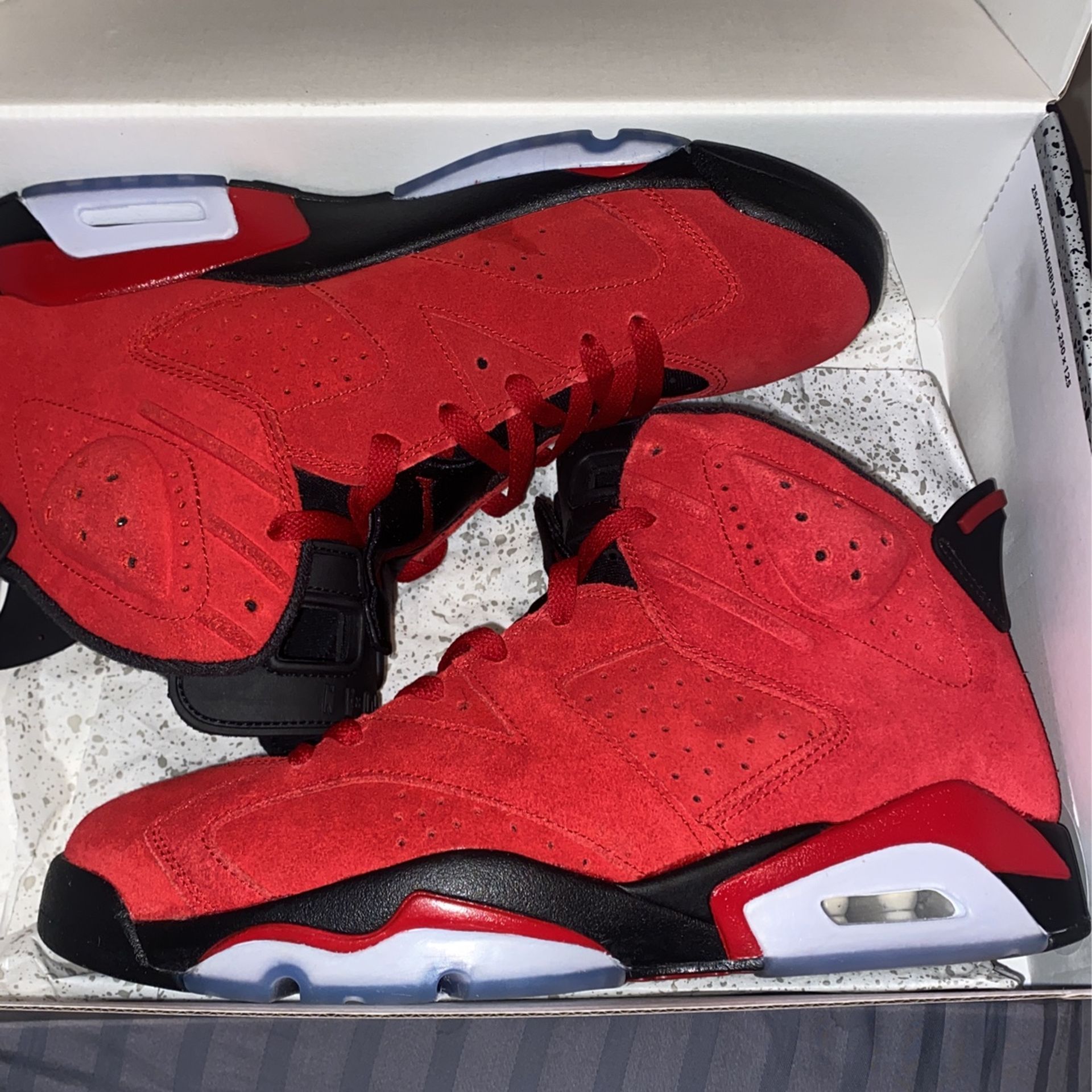 suede jordan 6s