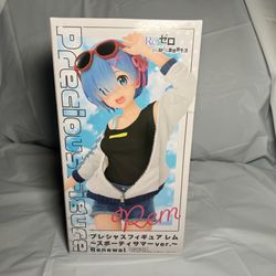 Re:Zero - Starting Life in Another World PVC Statue Rem Sporty Summer Renewal