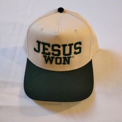 Jesus Won SnapBack Cap