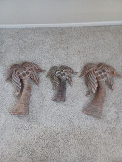 3 decorative Palm Trees outdoor or Indoor