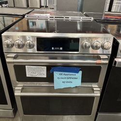 GE Cafe 30 Inch Slide-In Induction Smart Range Electric Stove 