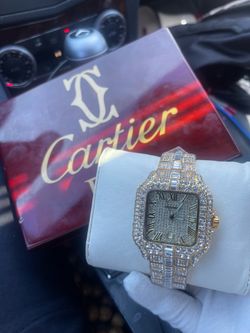 Luxury Stainless Steel Watch (Cårtier)