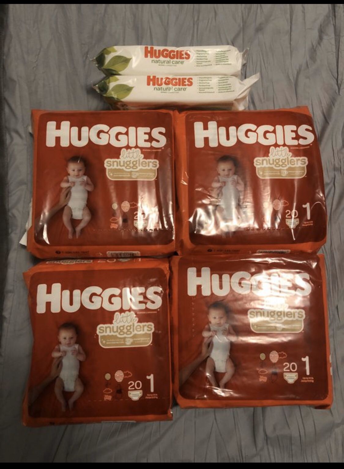 Huggies snugglers bundle size 1
