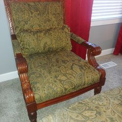 Harverty's Chair & Ottoman