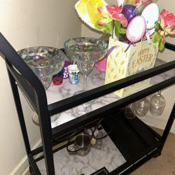 Bar Cart With Wheels
